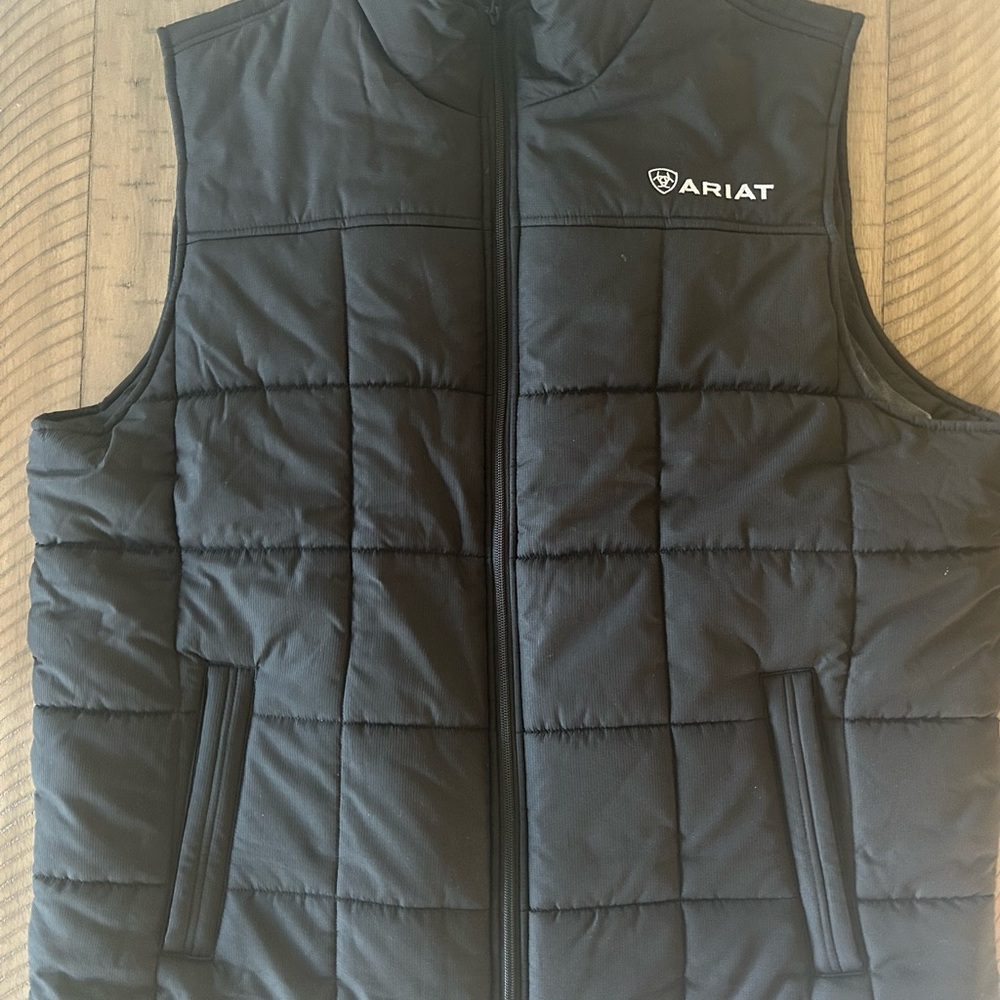 Ariat conceal carry Black Quilted Vest